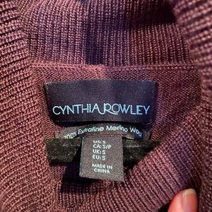 Purple Cowl neck sweater!